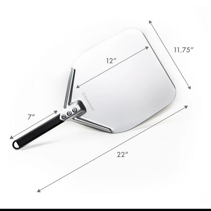 Brod & Taylor Anodized Aluminum Bread and Pizza Peel | Lightweight Home Baker's Tool