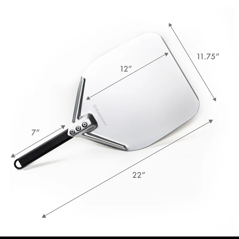 Brod & Taylor Anodized Aluminum Bread and Pizza Peel | Lightweight Home Baker's Tool