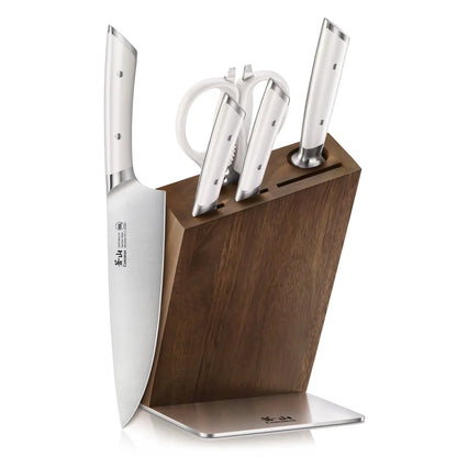 Cangshan HELENA Series Acacia Knife Block Set | 6 Piece