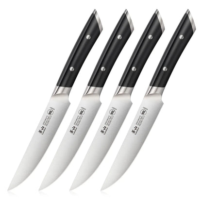 Cangshan HELENA Steak Knife Set | 4 Piece Black