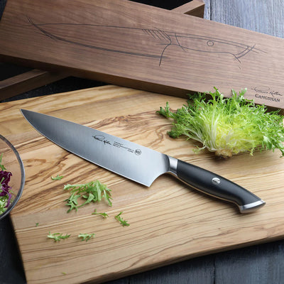 Cangshan Thomas Keller Chef's Knife | 8 Inch Black disc