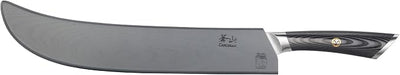 Cangshan NAKA Series Offset Butcher Knife w/Sheath | 12 Inch
