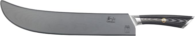 Cangshan NAKA Series Offset Butcher Knife w/Sheath | 12 Inch