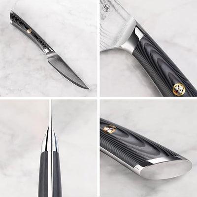Cangshan NAKA Paring Knife w/Sheath | 3.5 Inch