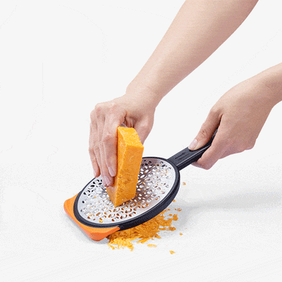 Dreamfarm Ograte | Two-Sided Speed Grater with Safety Cover | Course