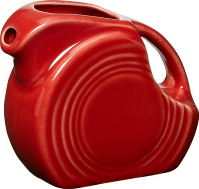 Fiesta® Mini Disc Pitcher | 5 oz Ceramic Creamer & Syrup Server