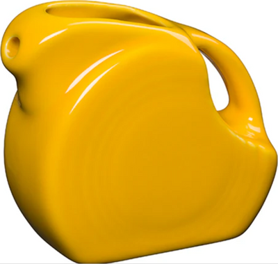 Fiesta® Mini Disc Pitcher | 5 oz Ceramic Creamer & Syrup Server