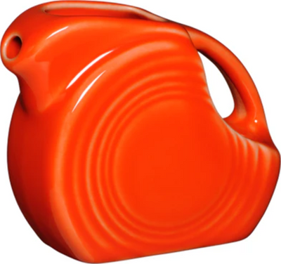 Fiesta® Mini Disc Pitcher | 5 oz Ceramic Creamer & Syrup Server