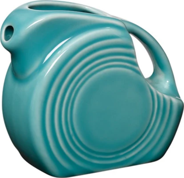 Fiesta® Mini Disc Pitcher | 5 oz Ceramic Creamer & Syrup Server