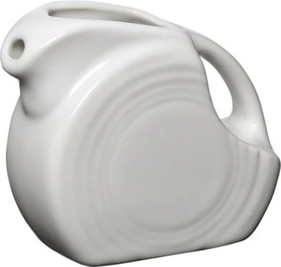 Fiesta® Mini Disc Pitcher | 5 oz Ceramic Creamer & Syrup Server