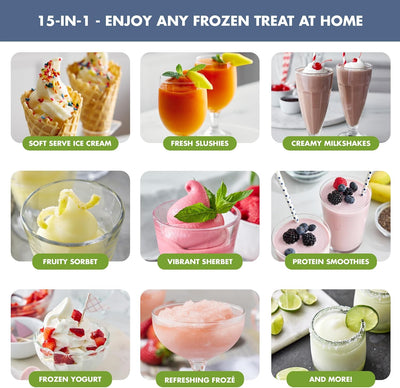 Green Pan Frost Frozen Drink | Soft Serve Ice Cream Maker