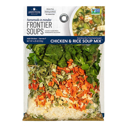 Frontier Soups Kentucky Homestead Chicken & Rice Soup Mix