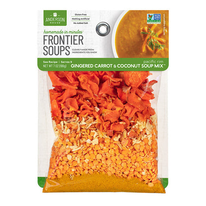 Frontier Soups Pacific Rim Gingered Carrot & Coconut Soup Mix