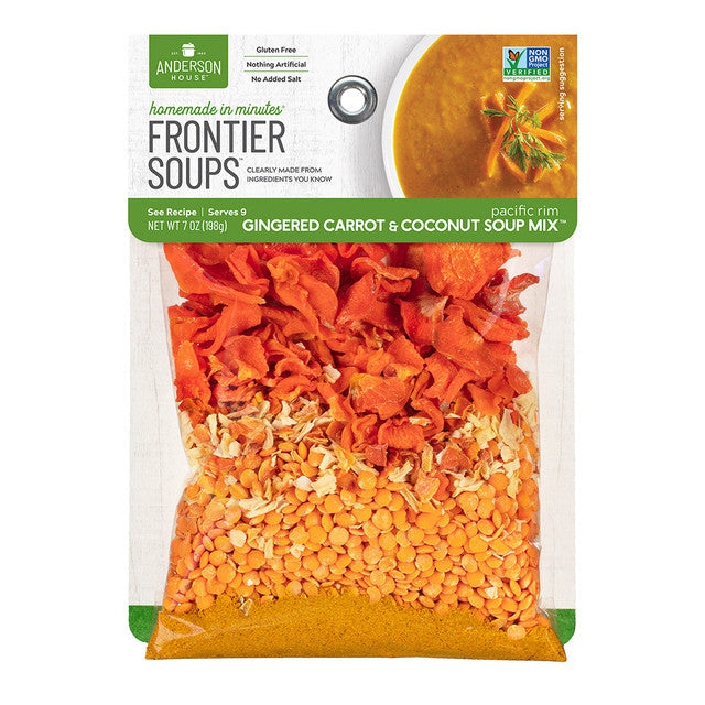 Frontier Soups Pacific Rim Gingered Carrot & Coconut Soup Mix