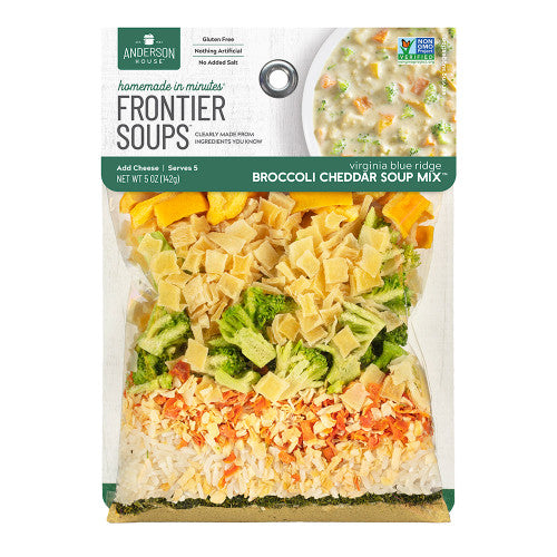Frontier Soups VA Blue Ridge Broccoli Cheddar Soup Mix