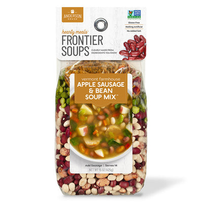 Frontier Soups Vermont Farmhouse Apple, Sausage & Bean Soup Mix