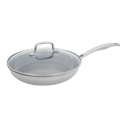 Henckels Clad H3 Ceramic Non-Stick Fry Pan with Lid | 10 Inch