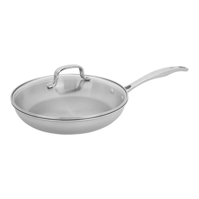 Henckels Clad H3 Stainless Steel  Fry Pan with Lid | 10 Inch
