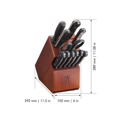 Henckels Solution Knife Block Set | 12 Piece