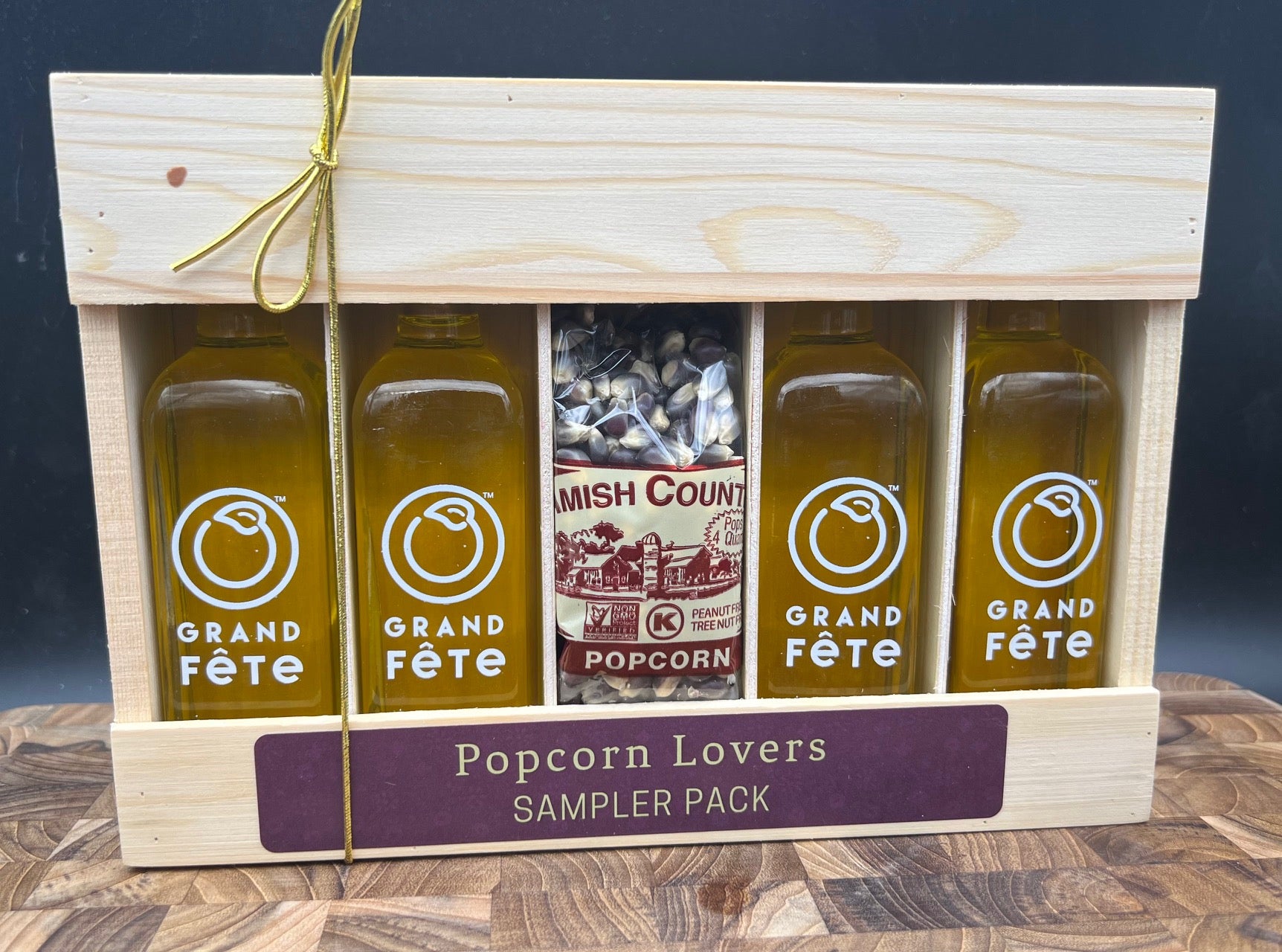 Popcorn Lover's Sampler Set w/ Popcorn