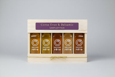 Citrus Olive Oil & Balsamic Sampler 5pc set