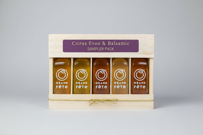 Citrus Olive Oil & Balsamic Sampler 5pc set