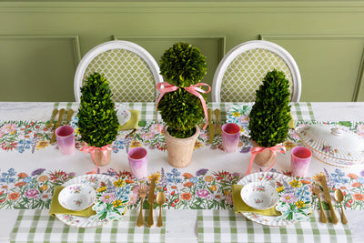 Hester & Cook Wildflower Paper Table Runner – 20" x 25' Floral Roll