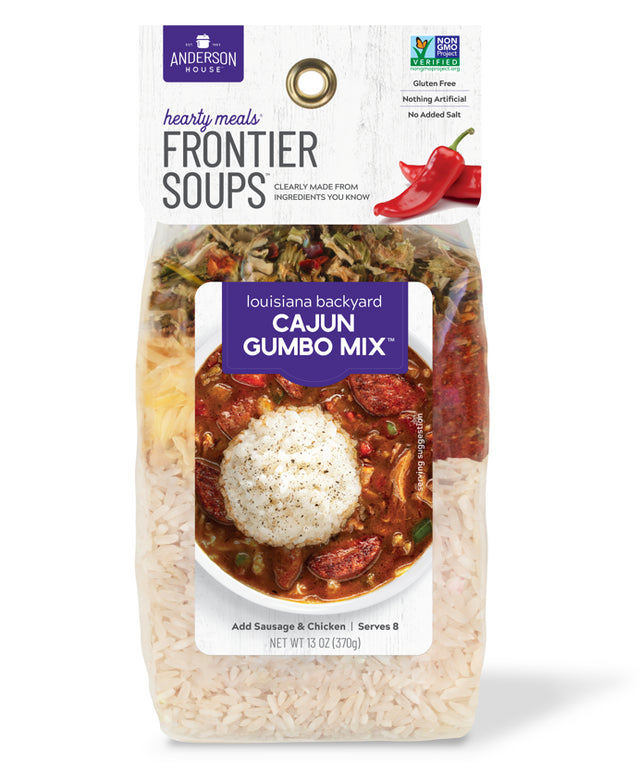 Frontier Soups Louisiana Backyard Cajun Gumbo Soup Mix