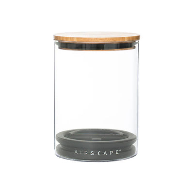 Airscape® Glass 64 oz Coffee Canister | Elegant Vacuum-Sealed Storage