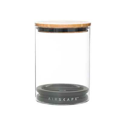 Airscape® Glass 64 oz Coffee Canister | Elegant Vacuum-Sealed Storage
