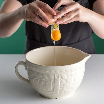 Mason Cash “In the Forest” Owl‑Embossed Batter Bowl | 2 Qt