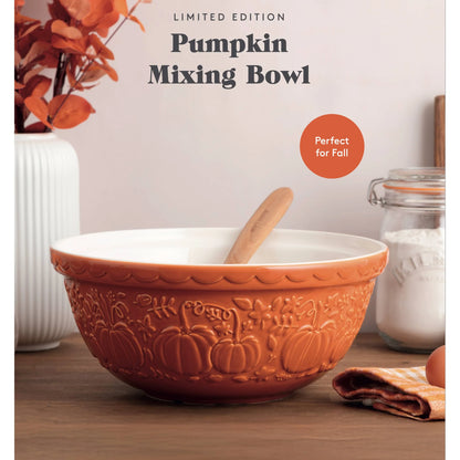 Mason Cash Pumpkin Mixing Bowl 11.75"