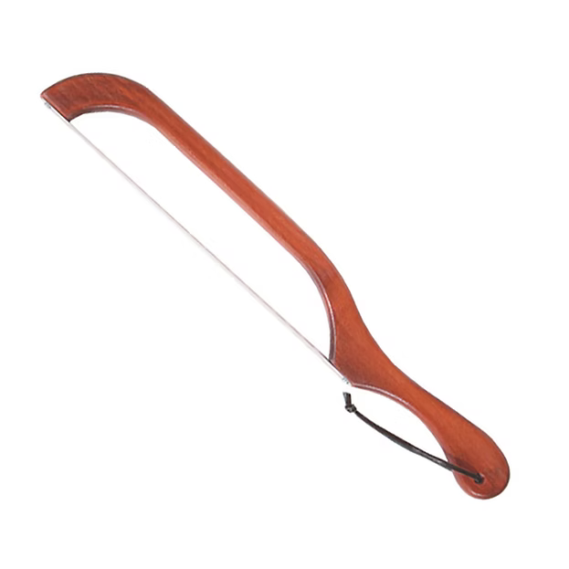 Bread & Bagel Knife | Mahogany Finish | Left Handed