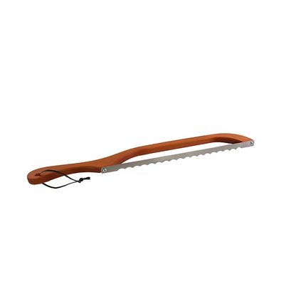 Bread & Bagel Knife | Mahogany Finish | Left Handed