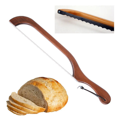 Bread & Bagel Slicer | Walnut Finish | Right Handed