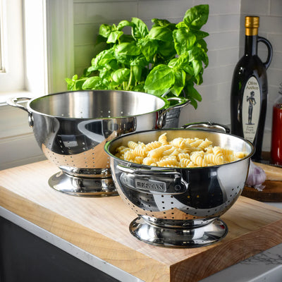 Hestan Stainless Steel Nesting Colander Set | 2-Piece