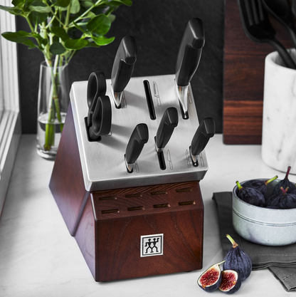 Zwilling Four Star Self Sharpening Knife Block Set | 7 Piece