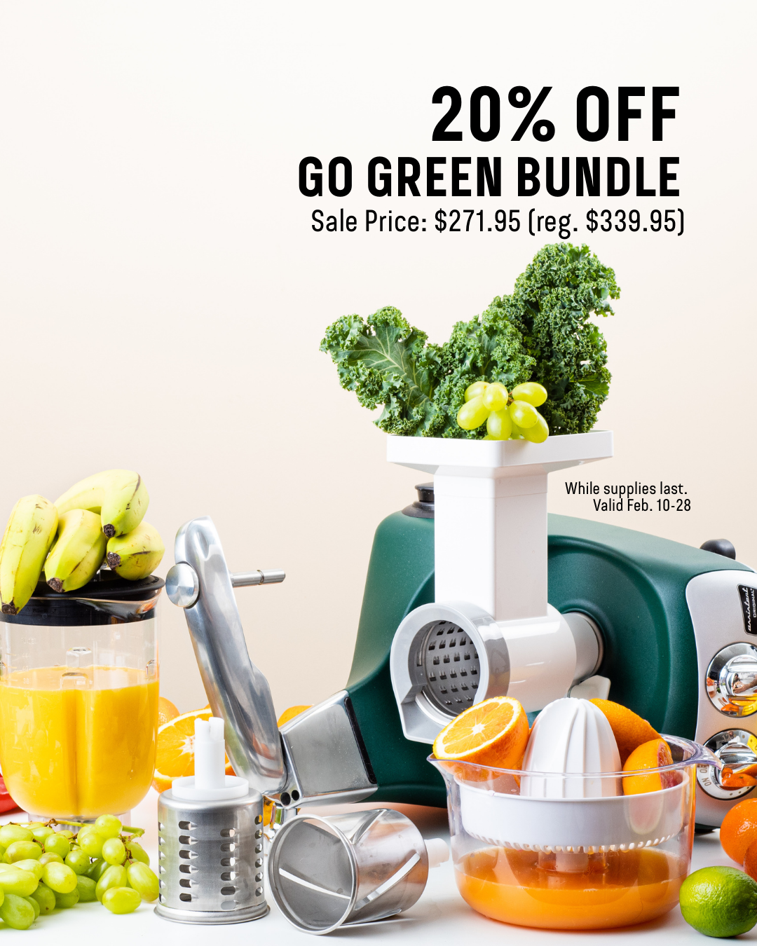 2/21  - Prep, Juice & Blend - Ankarsrum in Action