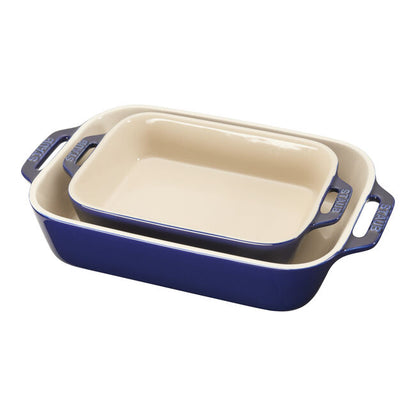 Staub Rectangular Baking Dish Set | 2 Piece Set