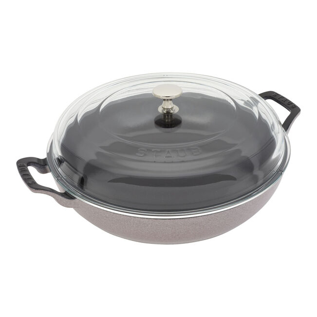 Staub 3.5qt Braiser with Glass Lid - Lilac