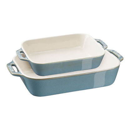 Staub Rectangular Baking Dish Set | 2 Piece Set