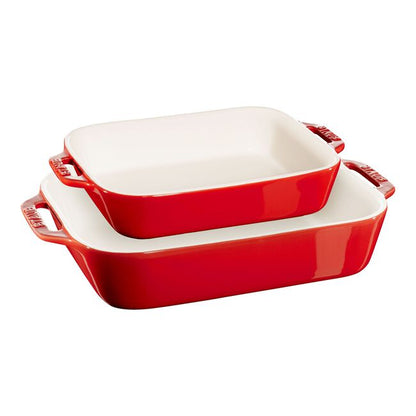 Staub Rectangular Baking Dish Set | 2 Piece Set