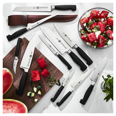 Zwilling Hollow Edge Rocking Santoku Knife | 7 Inch