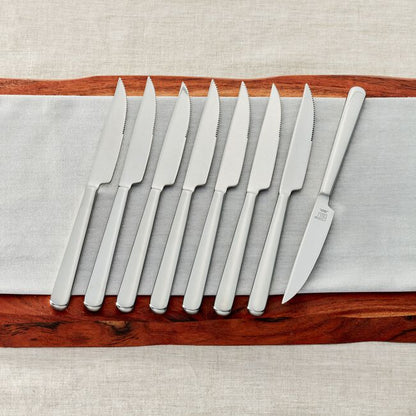 Zwilling Stainless Steel Steak Knife Set with Wood Presentation Case | 8 Piece