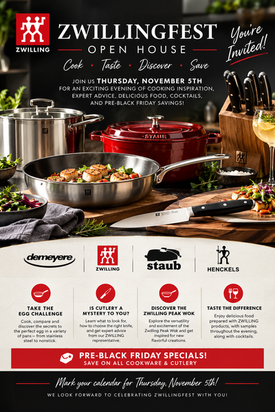 11/5  Zwilling Open House