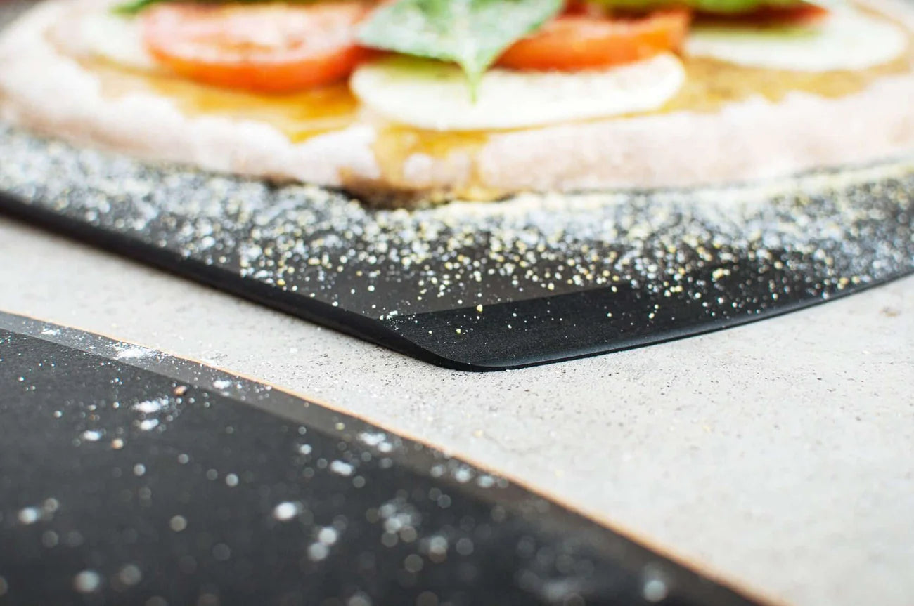 Epicurean Large Pizza Peel | Slate | 23" x 14" Wood Fiber Serving Board