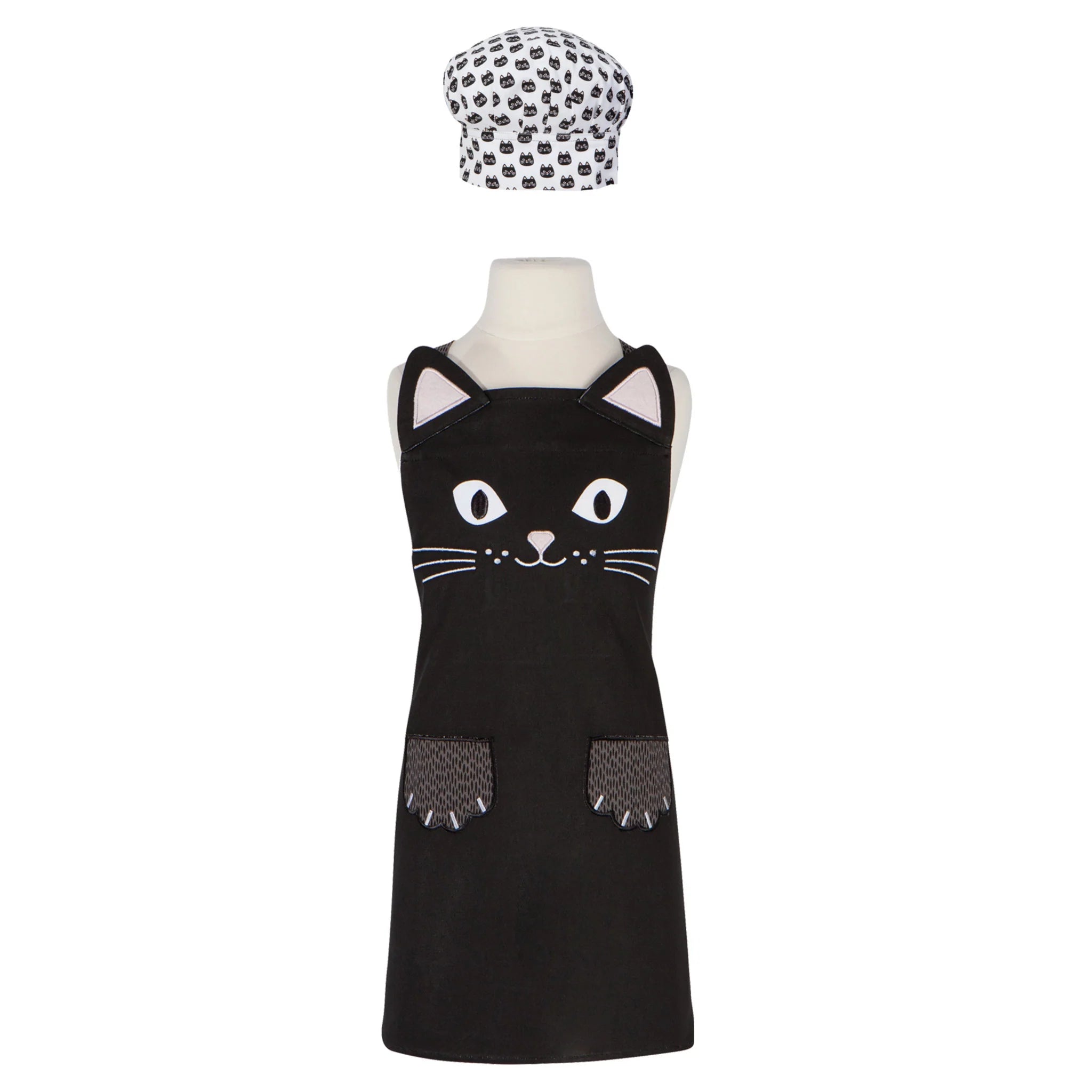 Danica Jubilee "Cat Daydream" Kids Apron & Hat Set