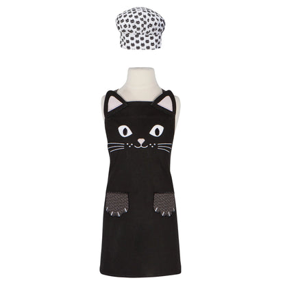 Danica Jubilee "Cat Daydream" Kids Apron & Hat Set