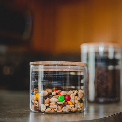 Airscape® Glass 32oz Coffee Canister | Elegant Vacuum-Sealed Storage