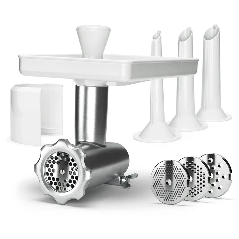 Ankarsrum Mincer Hunting Package | Meat Grinder & Sausage Stuffer Attachment